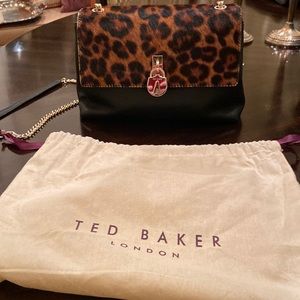 GORGEOUS Ted Baker Handbag. Leopard /Black.  Brand New With Tags!